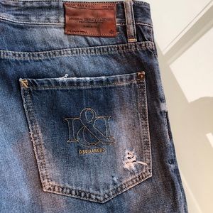 DSquared distressed jeans
